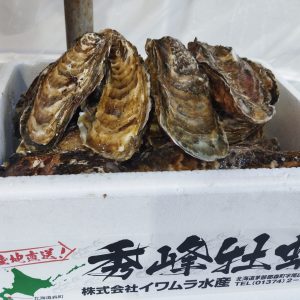 「秀峰牡蠣」　生食用　３ｋｇ（１５～１７個くらい…